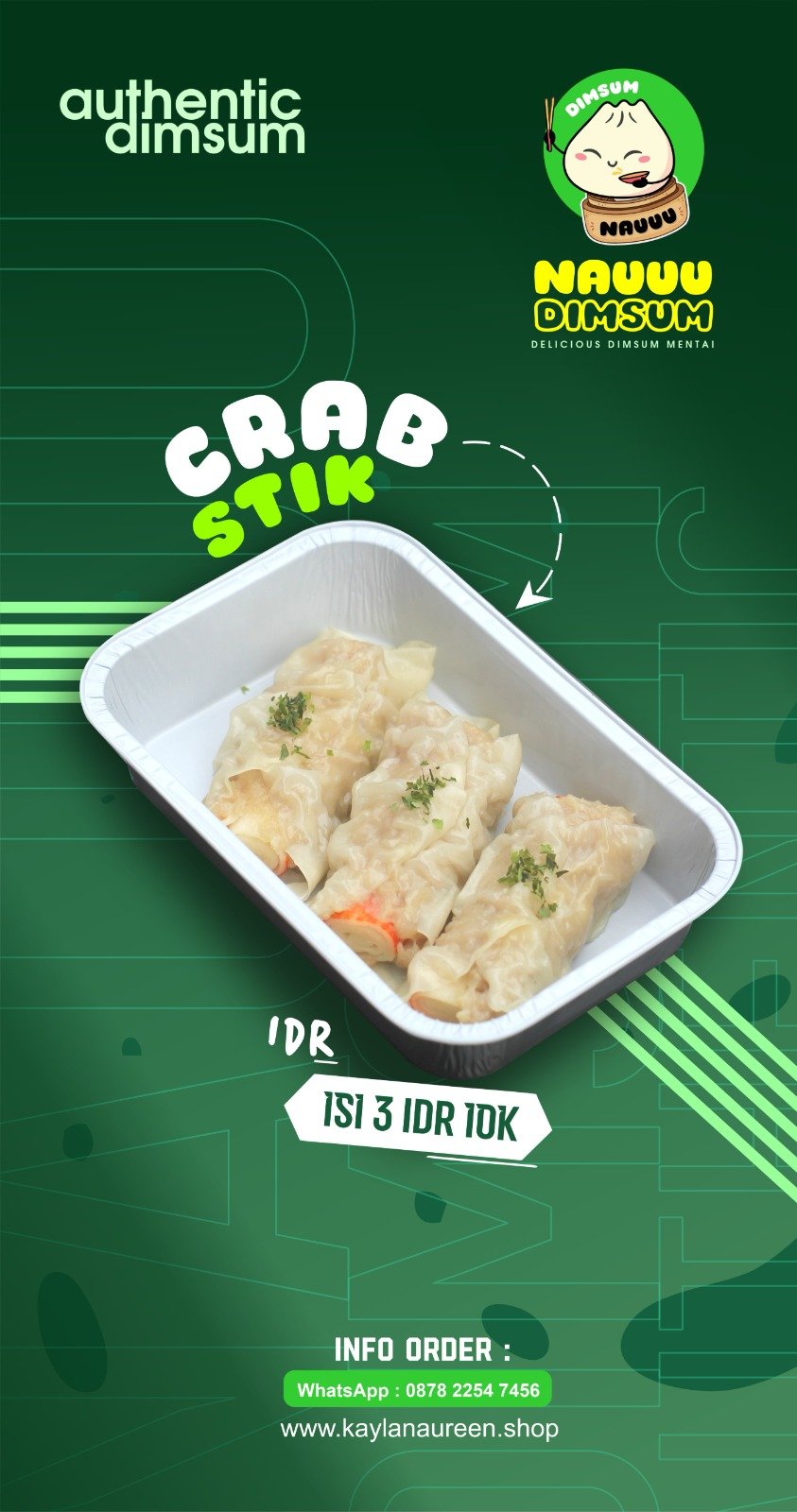 DIMSUM - Crab Stick Mentai Original